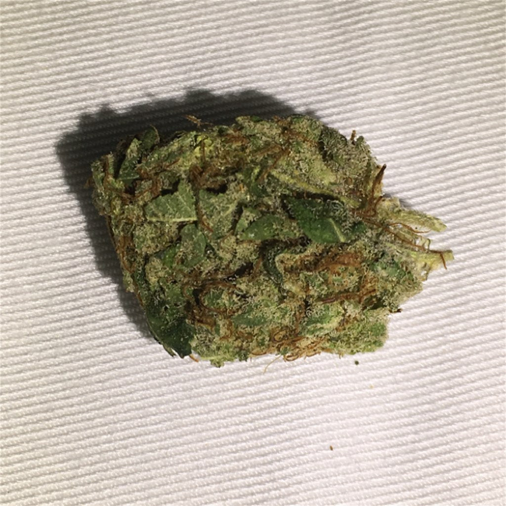 5th Element marijuana strain flower with sage and chestnut flavor and relaxed / euphoric effects - Rare Harvest indica