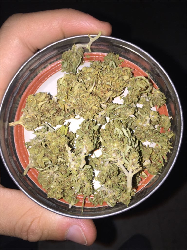 Afcrack marijuana strain flower with berry and flowery flavor and creative / energetic effects - Rare Harvest hybrid