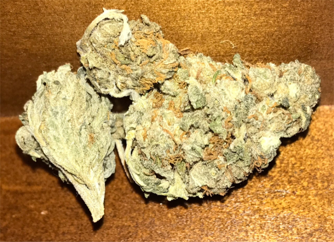 Avalon marijuana strain flower with blueberry and sweet flavor and uplifted / aroused effects - Rare Harvest hybrid