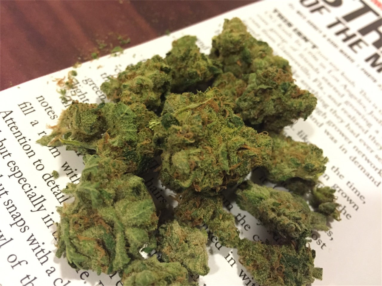Blue Treat marijuana strain flower with blueberry and berry flavor and uplifted / happy effects - Rare Harvest hybrid