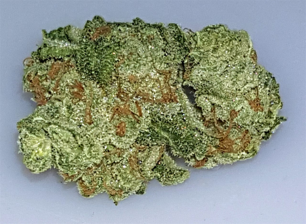 Bruce Banner #3 marijuana strain flower with diesel and sweet flavor and euphoric / creative effects - Rare Harvest hybrid