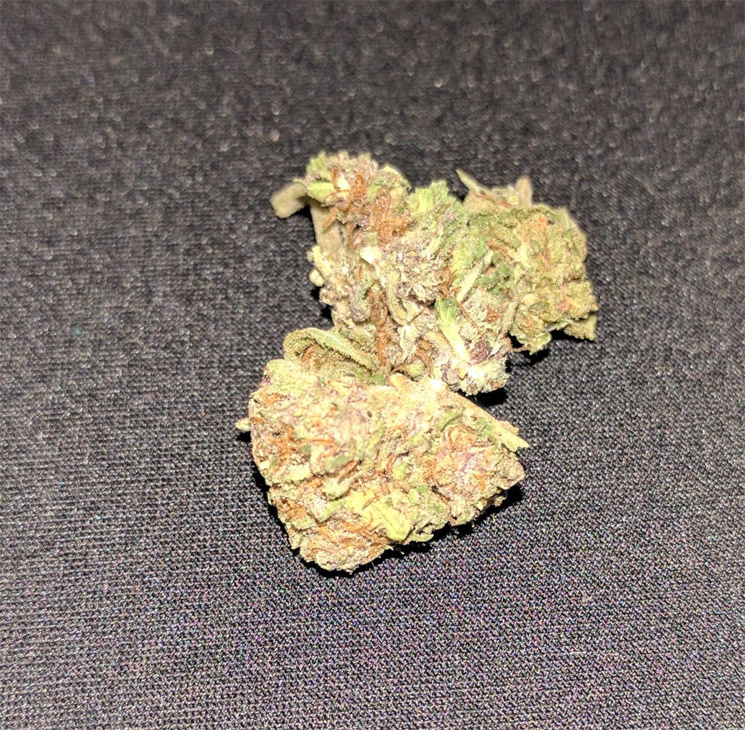 Cannalope Kush marijuana strain flower with honey and tropical flavor and happy / focused effects - Rare Harvest hybrid