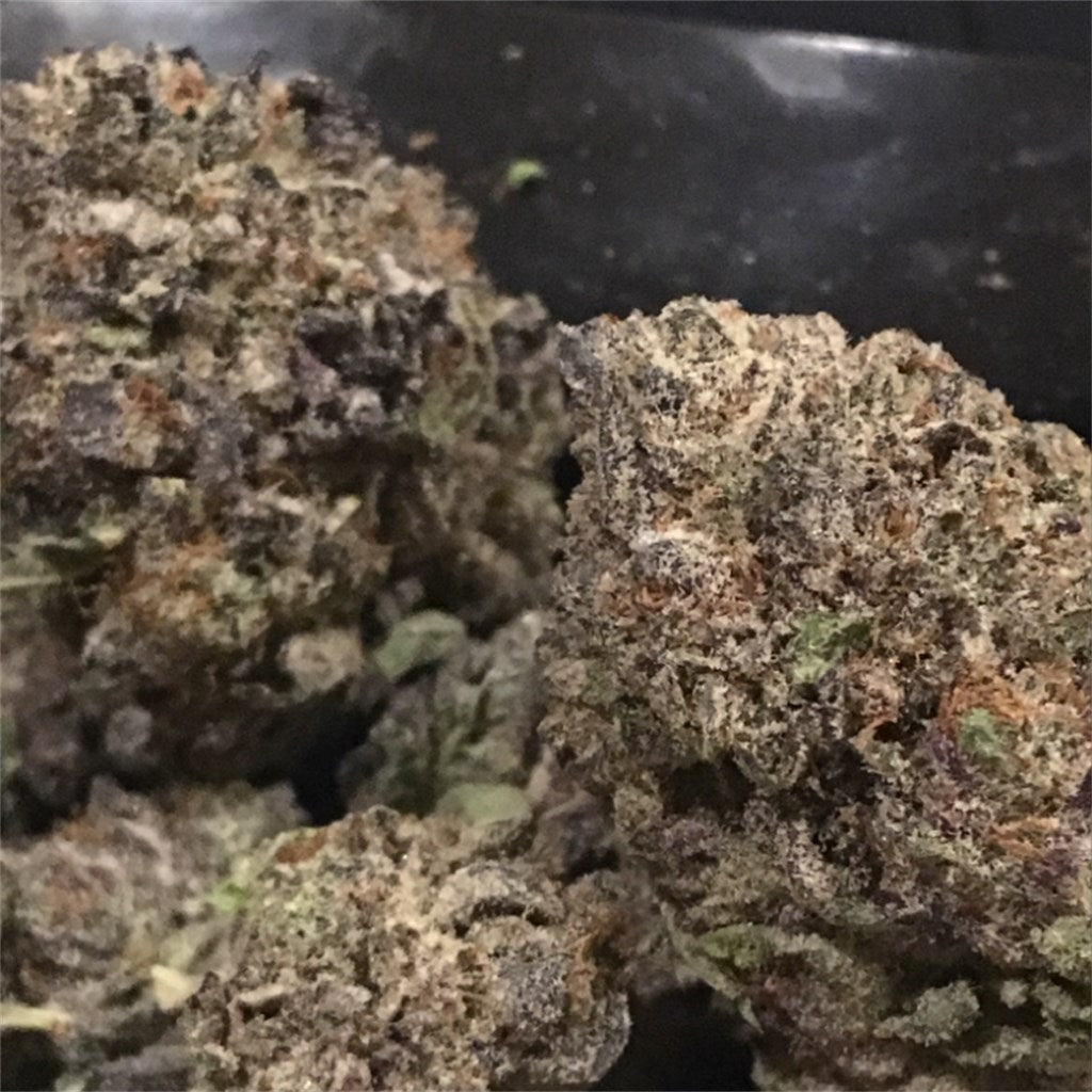 Cataract Kush marijuana strain flower with pungent and skunk flavor and sleepy / relaxed effects - Rare Harvest hybrid