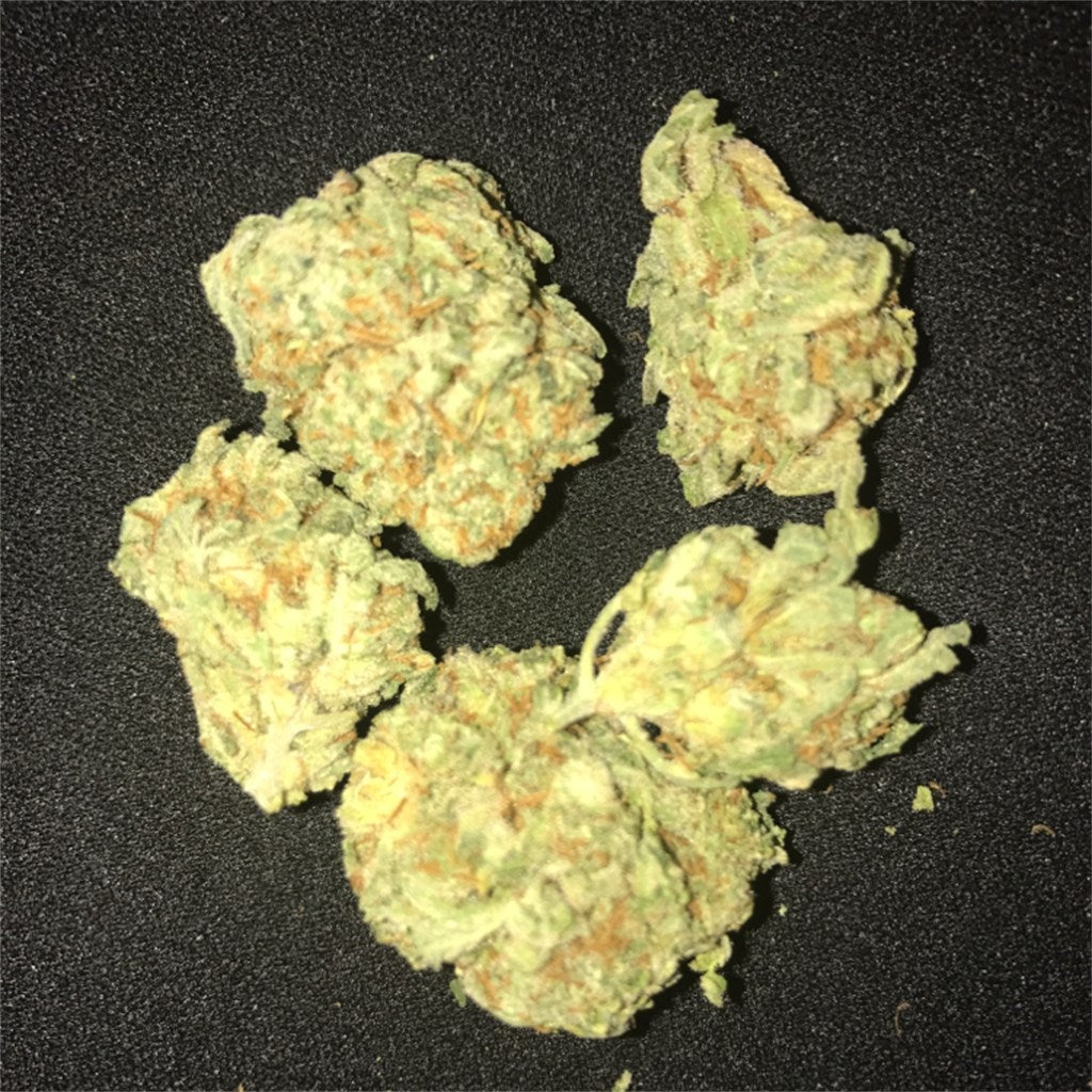 Cello Sweet OG marijuana strain flower with pineapple and sweet flavor and creative / uplifted effects - Rare Harvest hybrid