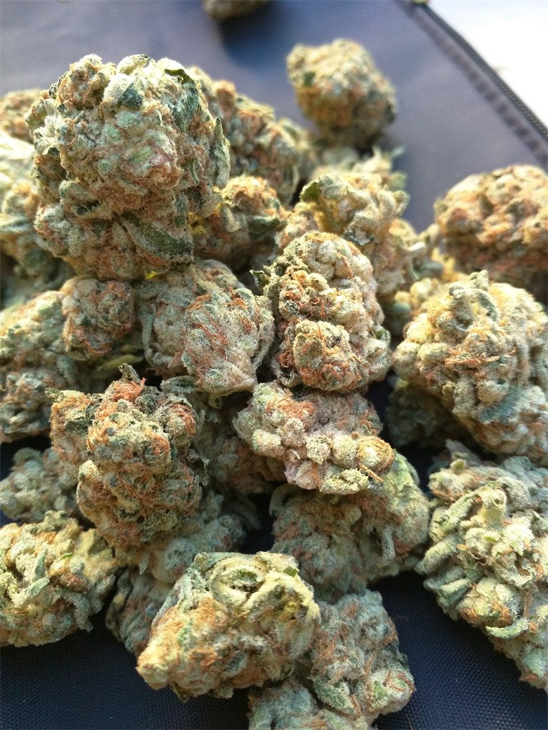 Chemdog #4 x Alien OG Kush marijuana strain flower with skunk and diesel flavor and energetic / creative effects - Rare Harvest hybrid
