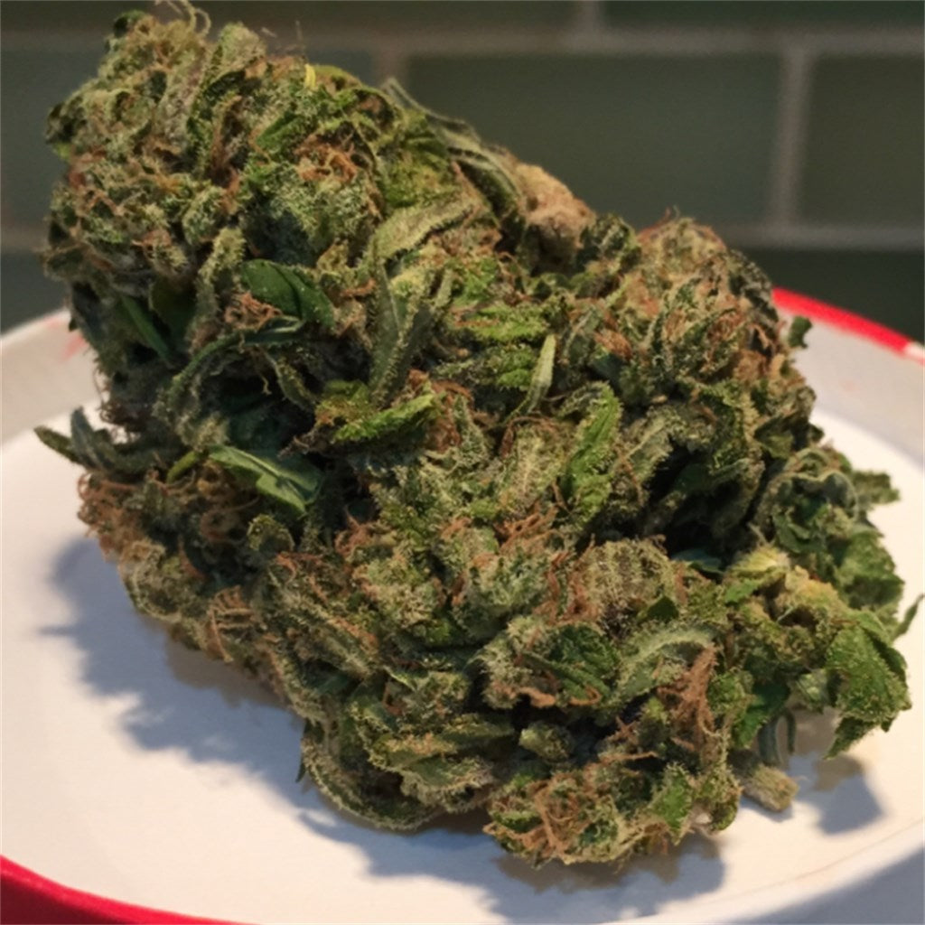Cherry Pie marijuana strain flower with tree fruit and berry flavor and relaxed / giggly effects - Rare Harvest hybrid