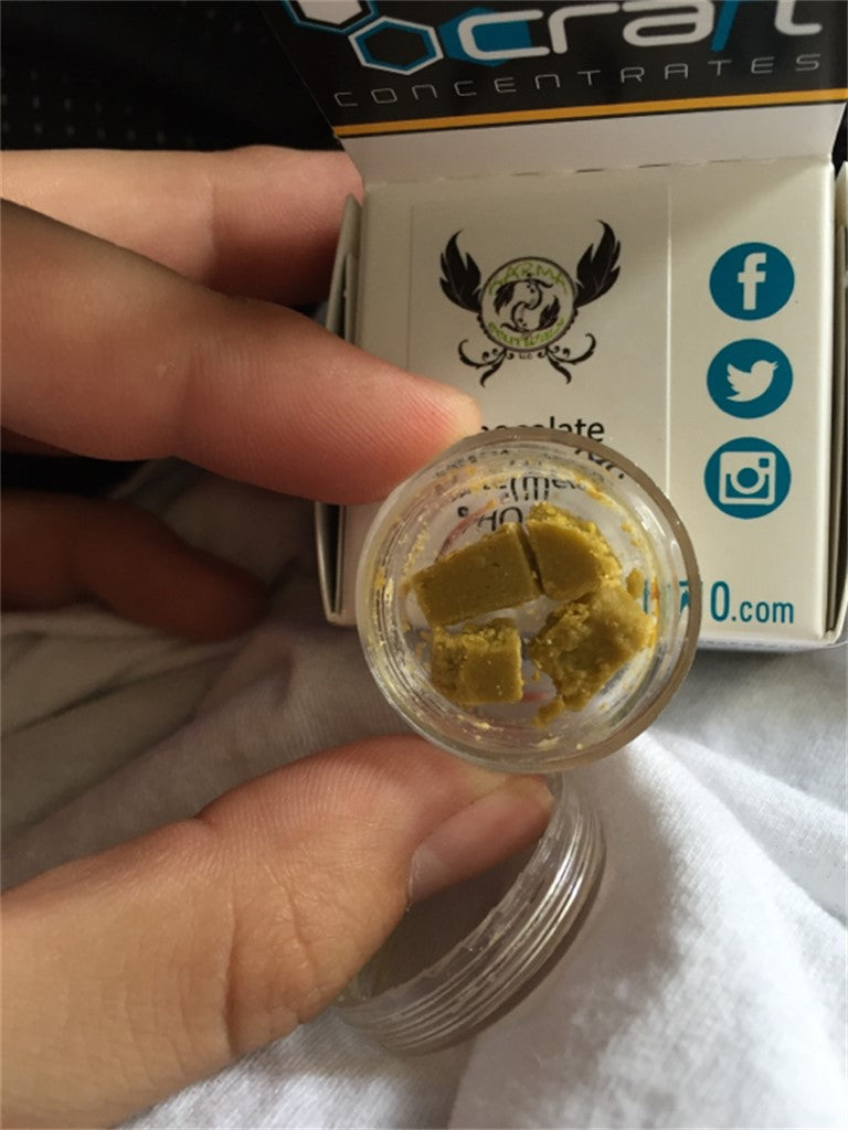 Chocolate Thunder marijuana strain flower with coffee and vanilla flavor and energetic / creative effects - Rare Harvest sativa