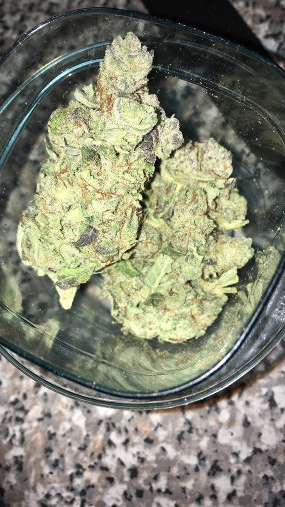 CHR Super OG marijuana strain flower with diesel and strawberry flavor and giggly / relaxed effects - Rare Harvest indica