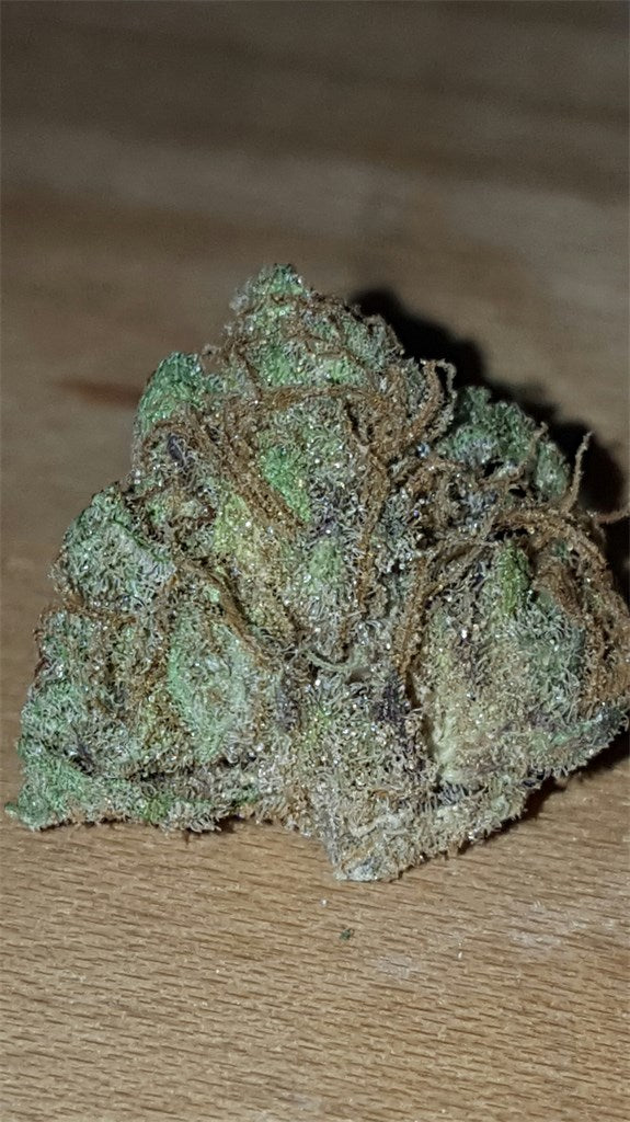 Crazy Miss Hyde marijuana strain flower with vanilla and sweet flavor and energetic / uplifted effects - Rare Harvest hybrid