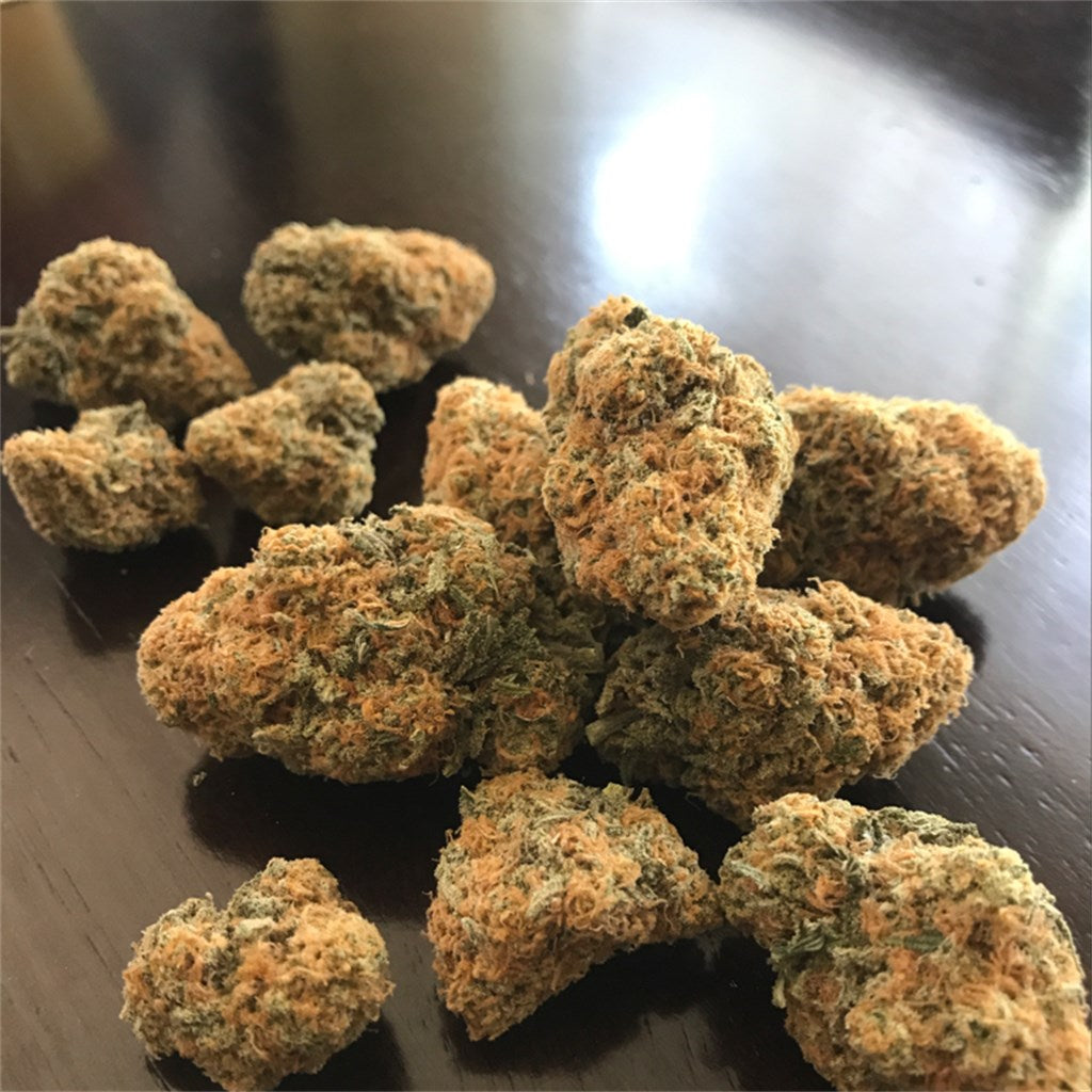 Crypt marijuana strain flower with cheese and blue cheese flavor and focused / creative effects - Rare Harvest hybrid