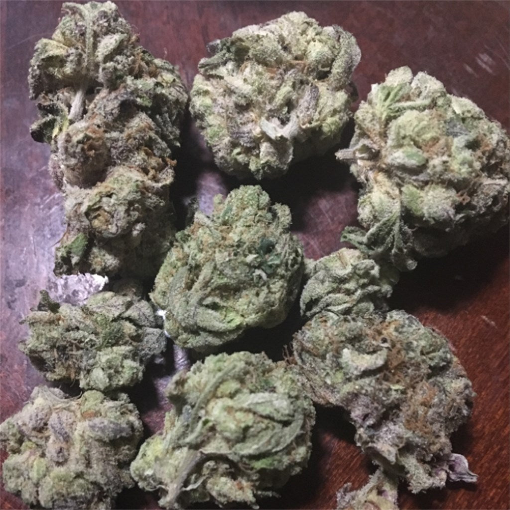 Darth Vader OG marijuana strain flower with grape and pungent flavor and sleepy / relaxed effects - Rare Harvest indica