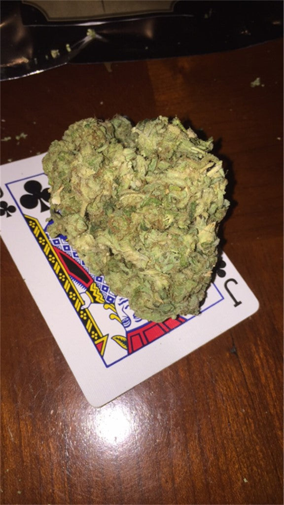 Funky Monkey marijuana strain flower with berry and grape flavor and giggly / talkative effects - Rare Harvest indica