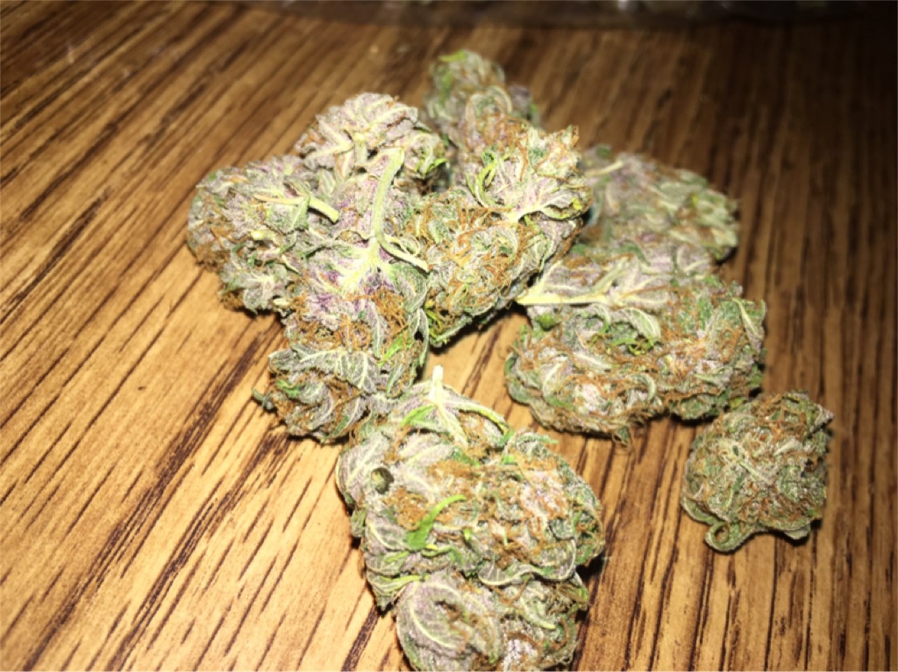 Grape OX marijuana strain flower with grape and berry flavor and sleepy / tingly effects - Rare Harvest indica