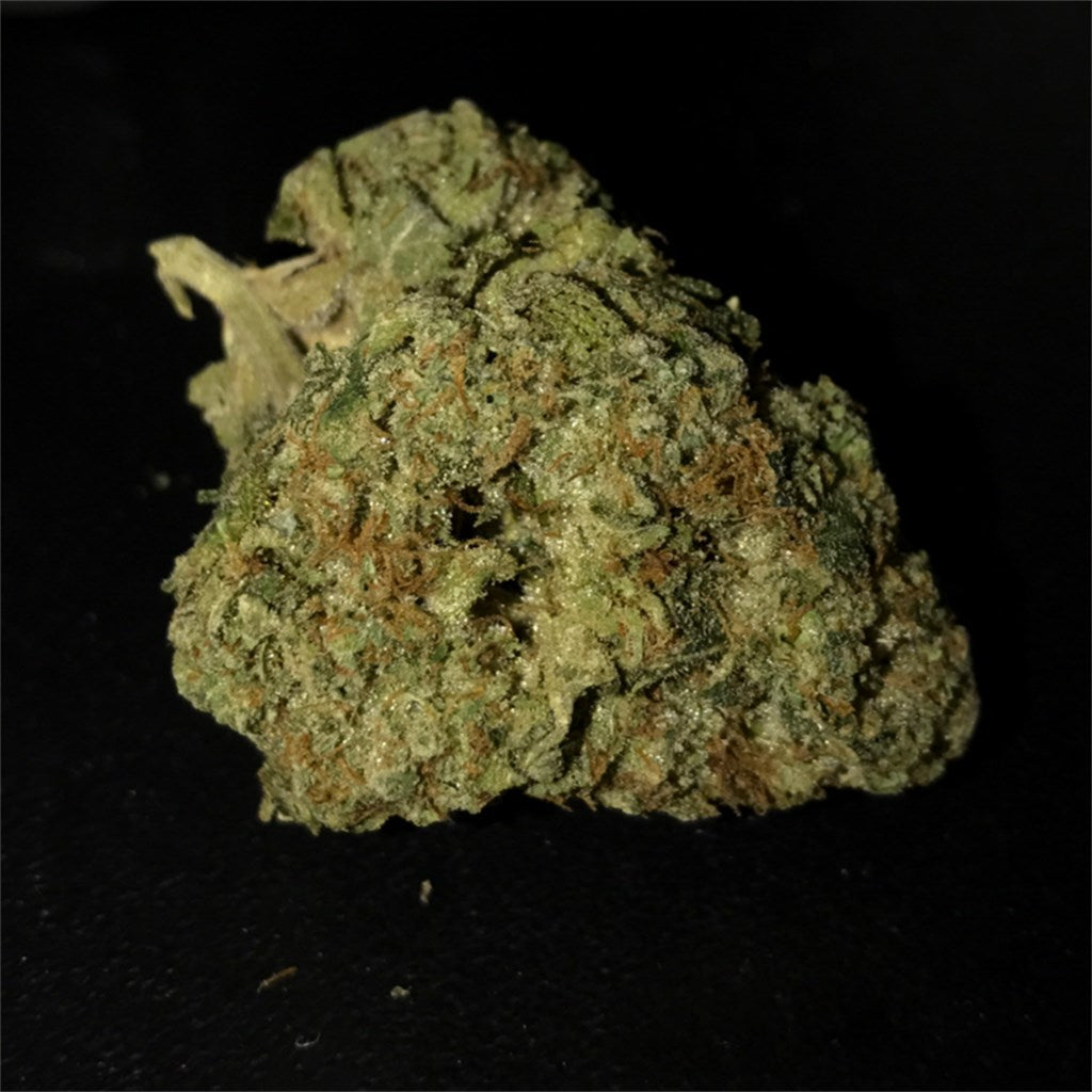 Hardcore OG marijuana strain flower with earthy and pungent flavor and sleepy / relaxed effects - Rare Harvest indica