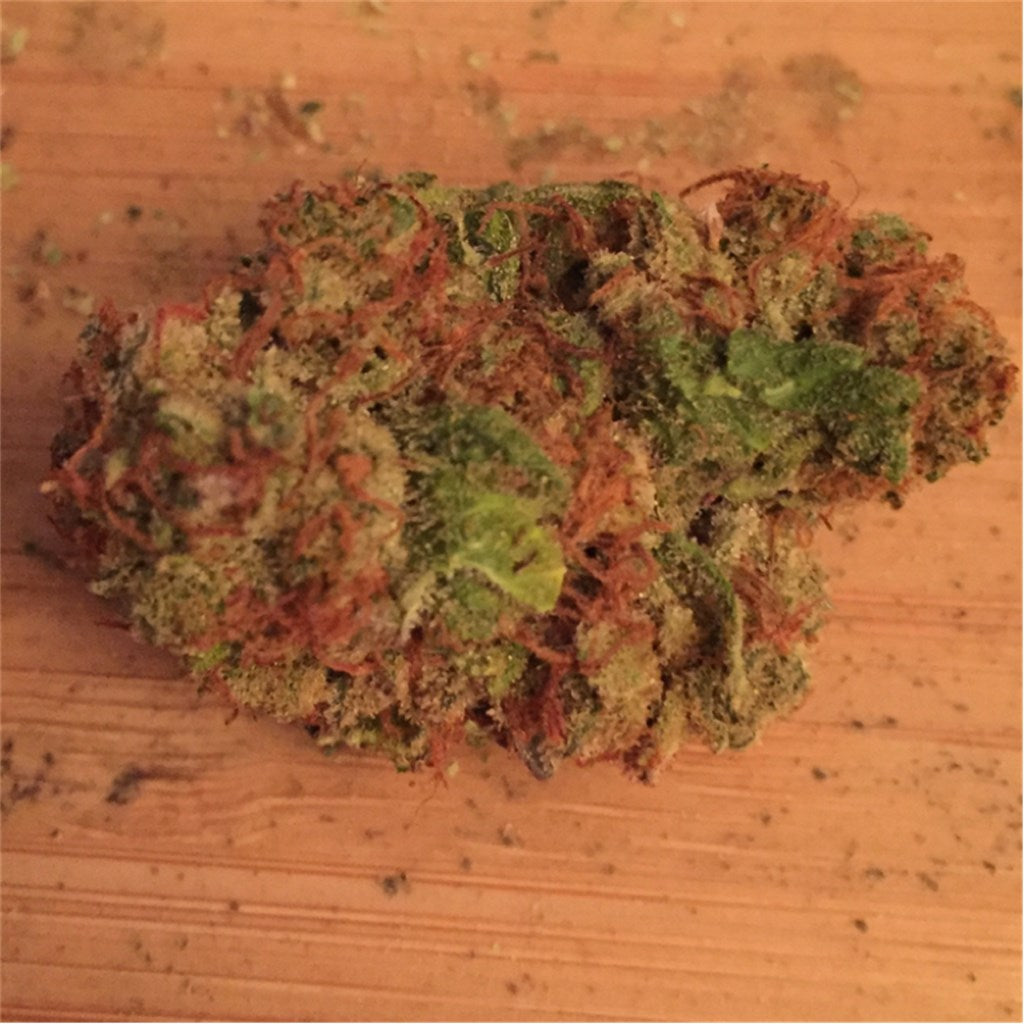 Hurkle marijuana strain flower with coffee and berry flavor and relaxed / happy effects - Rare Harvest hybrid