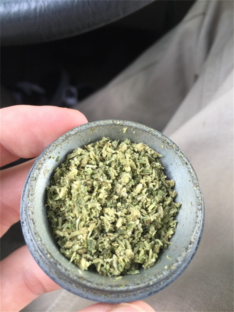 Jamaican Lion marijuana strain flower with pineapple and tropical flavor and uplifted / focused effects - Rare Harvest sativa