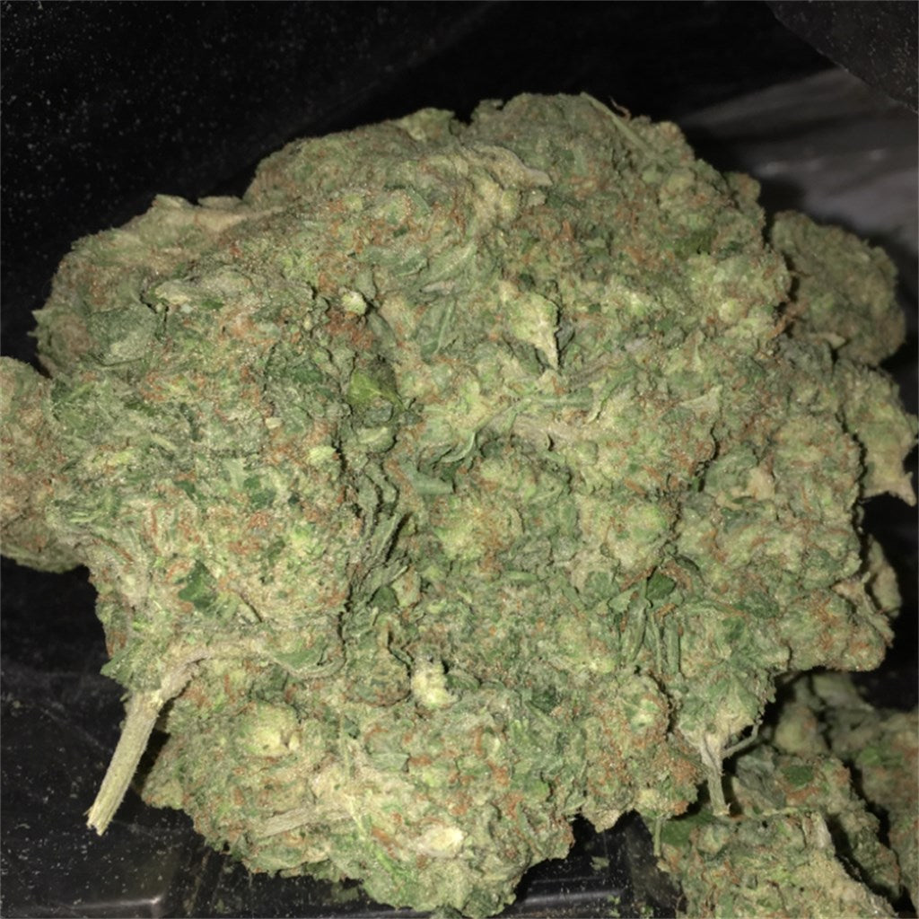 Jelly Roll marijuana strain flower with grapefruit and grape flavor and sleepy / happy effects - Rare Harvest indica