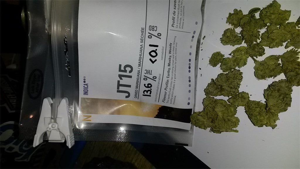 JT15 marijuana strain flower and uplifted / happy effects - Rare Harvest indica