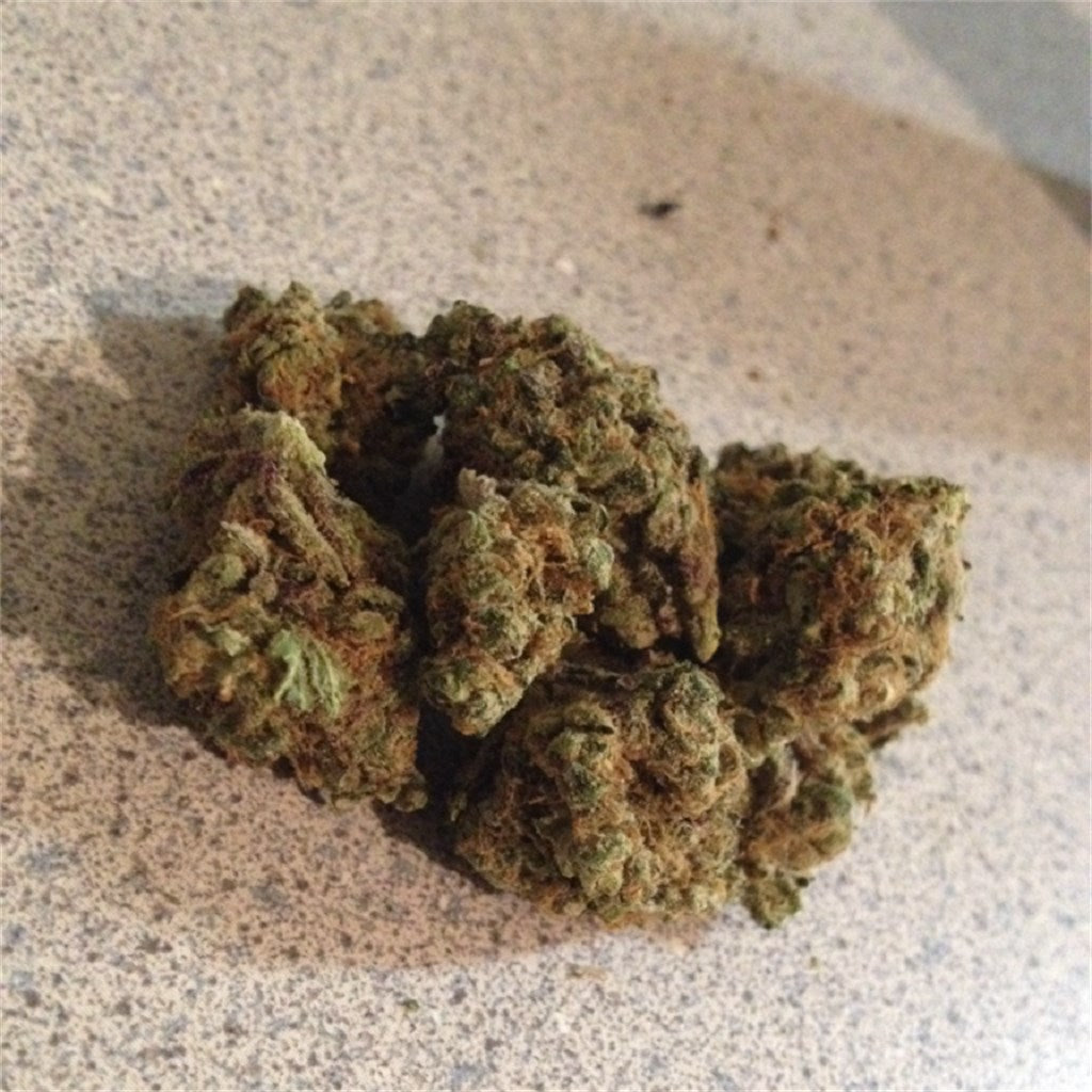 Karma Bitch marijuana strain flower with coffee and blue cheese flavor and creative / uplifted effects - Rare Harvest hybrid