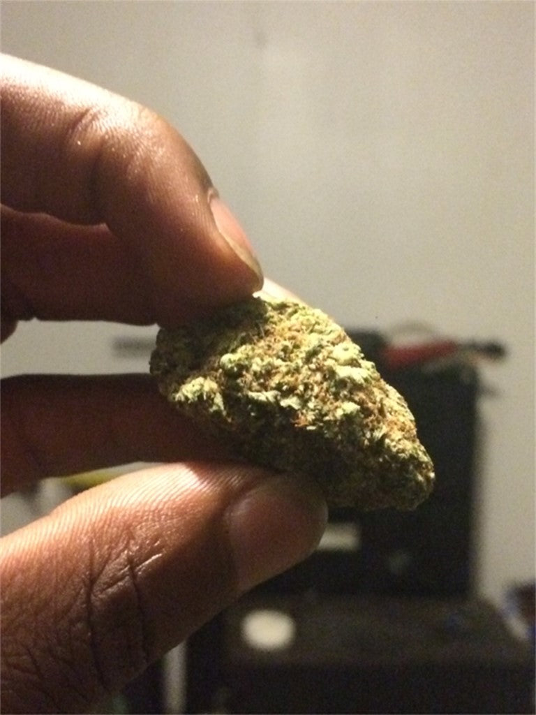Lambo OG marijuana strain flower with vanilla and earthy flavor and euphoric / sleepy effects - Rare Harvest hybrid