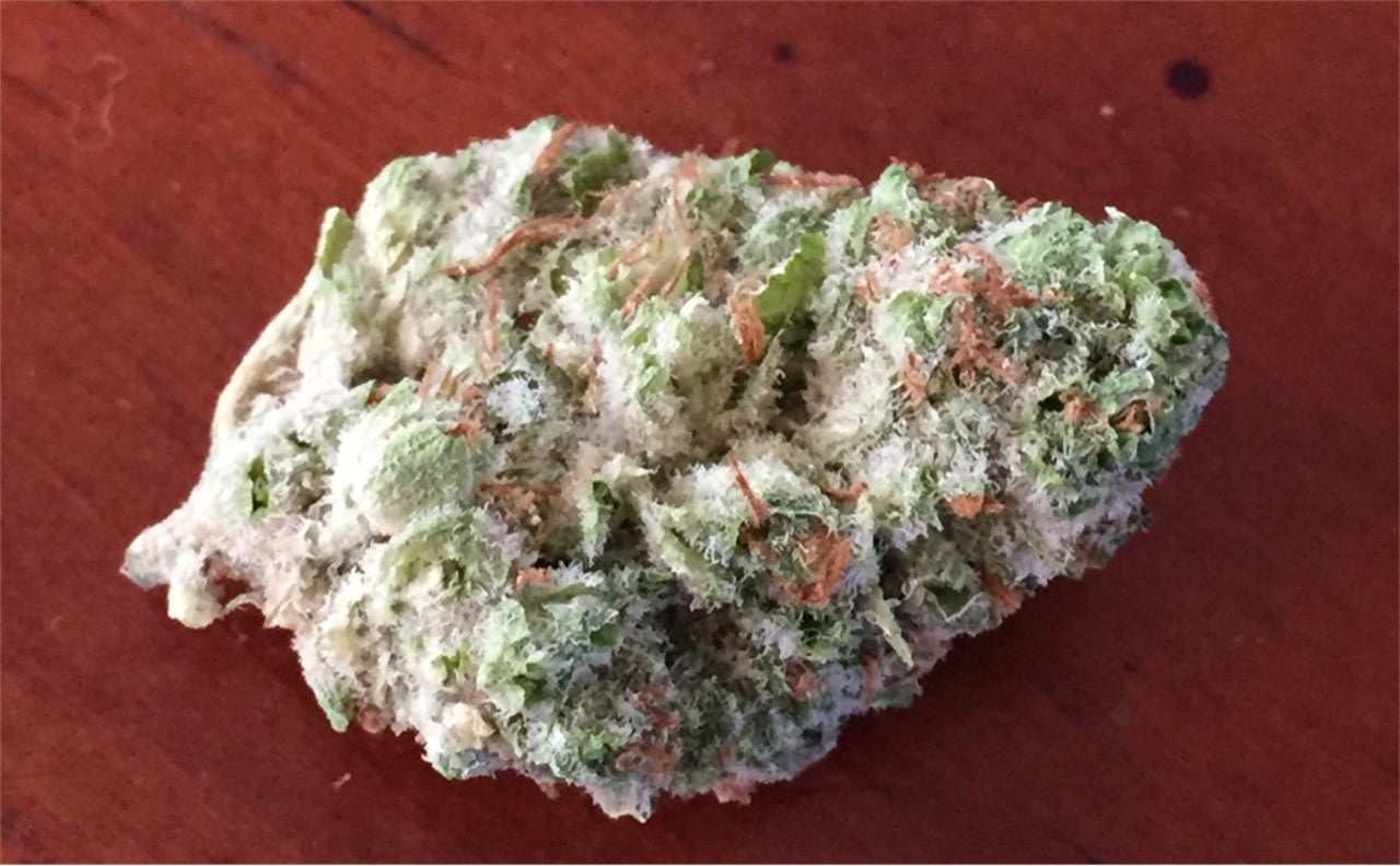 Lifesaver marijuana strain flower with sweet and lime flavor and relaxed / euphoric effects - Rare Harvest hybrid
