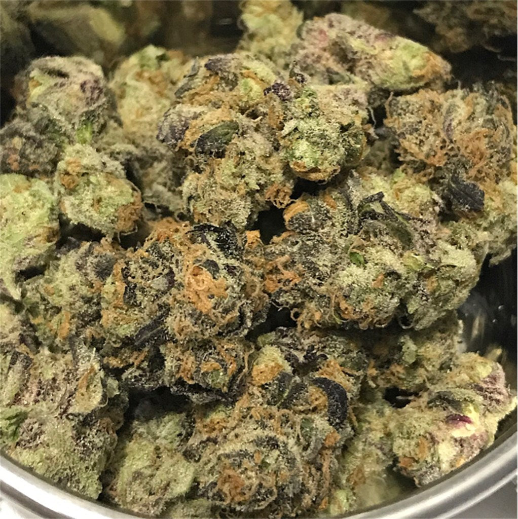 Lucid Dream marijuana strain flower with berry and blueberry flavor and energetic / creative effects - Rare Harvest hybrid