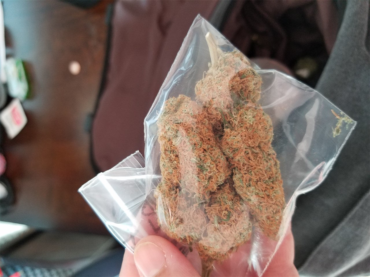 Maple Leaf Indica marijuana strain flower with honey and butter flavor and sleepy / tingly effects - Rare Harvest indica