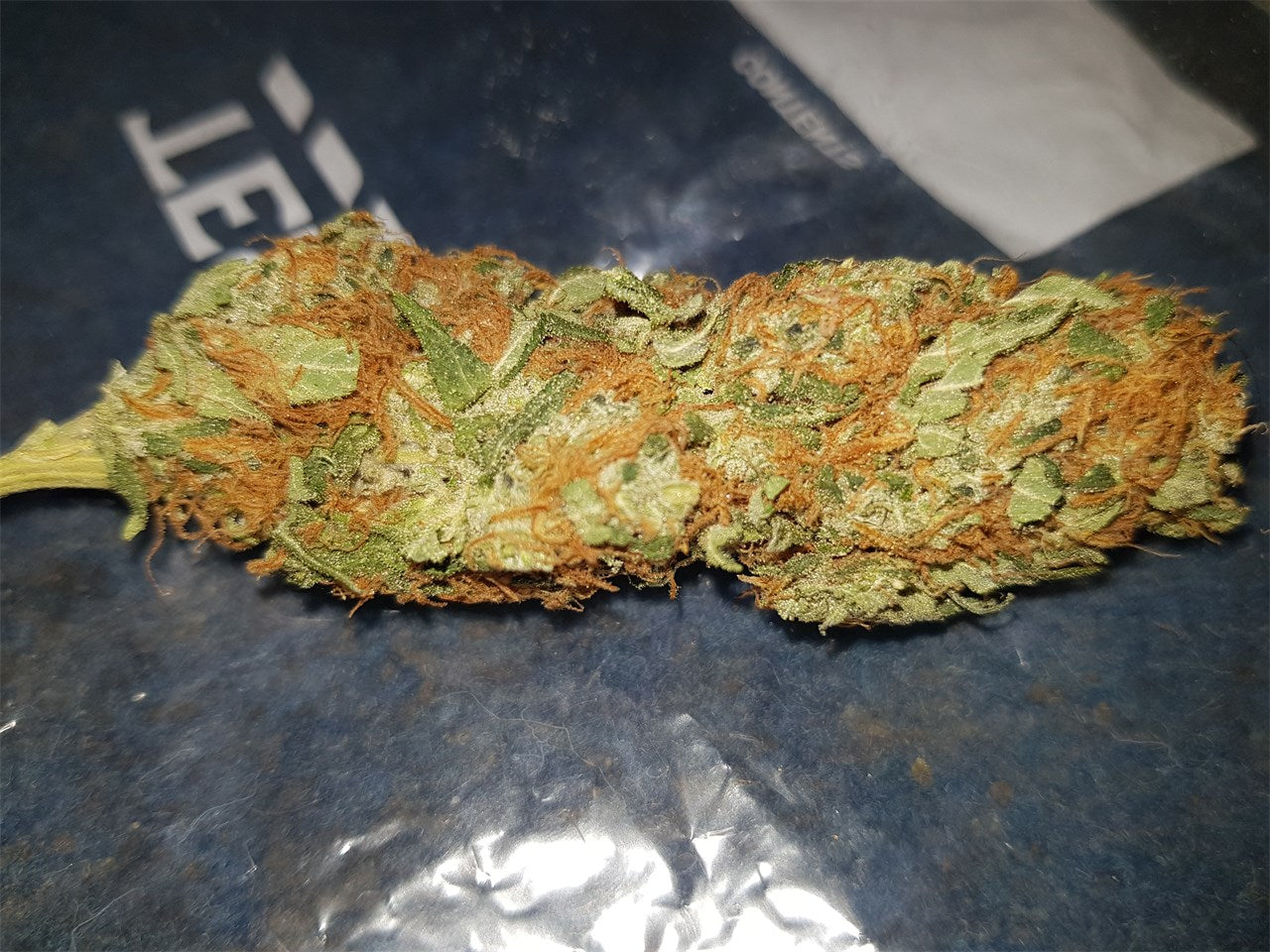 Peaches and Cream marijuana strain flower with peach and apricot flavor and focused / euphoric effects - Rare Harvest hybrid