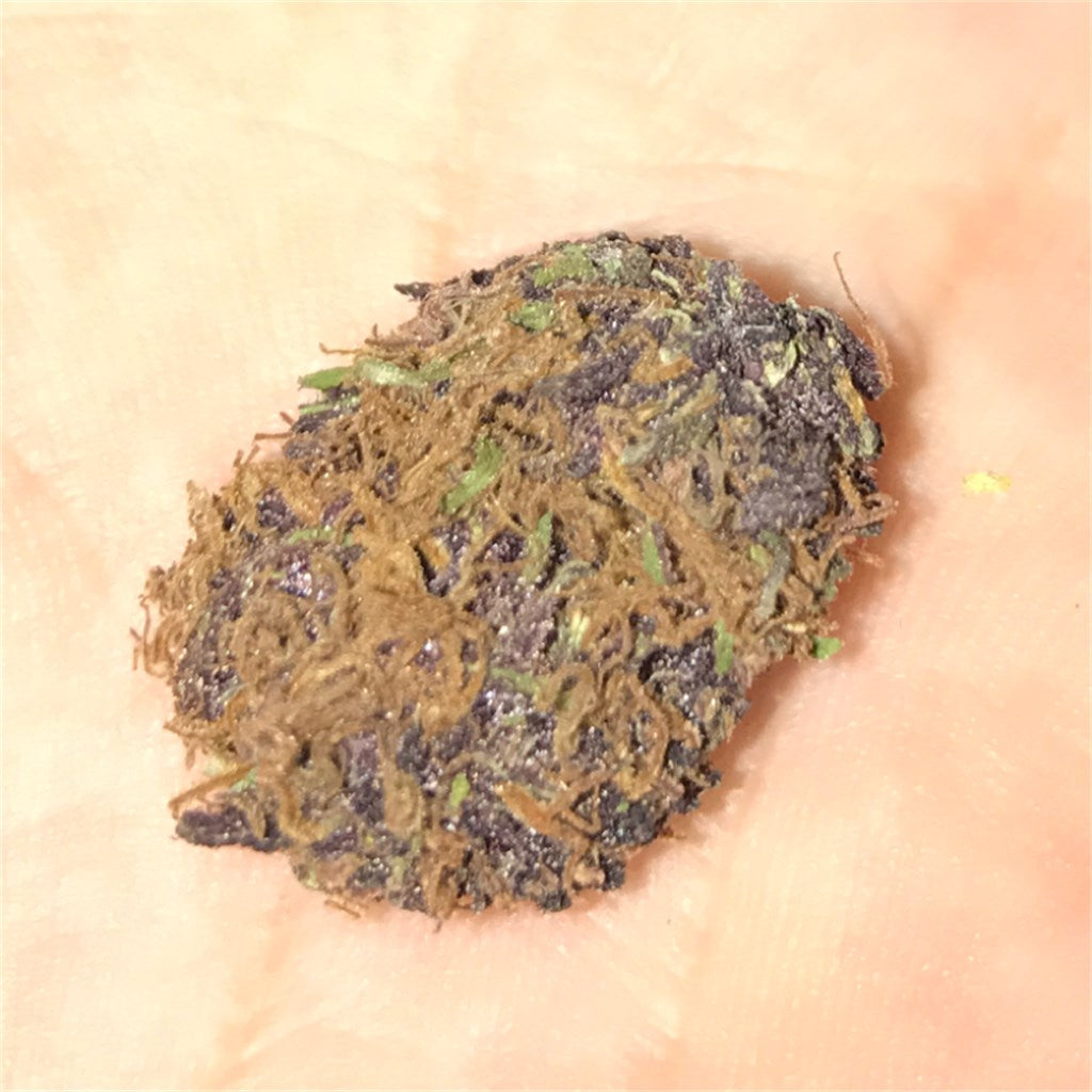 Pineapple Purple Skunk marijuana strain flower with pineapple and grape flavor and creative / happy effects - Rare Harvest hybrid