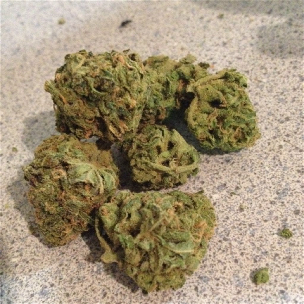 Pineapple Thai marijuana strain flower with pineapple and tropical flavor and focused / uplifted effects - Rare Harvest sativa