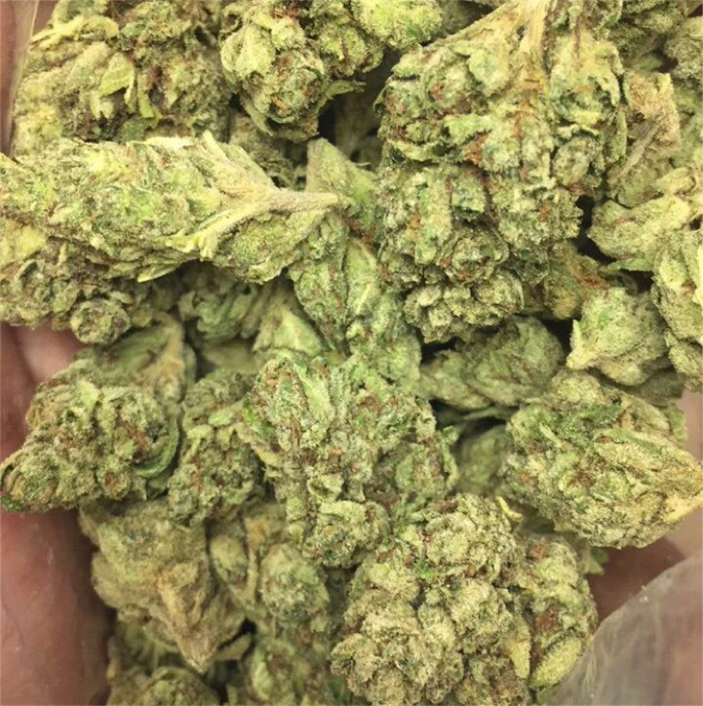 Purple Dream marijuana strain flower with grape and berry flavor and relaxed / tingly effects - Rare Harvest hybrid
