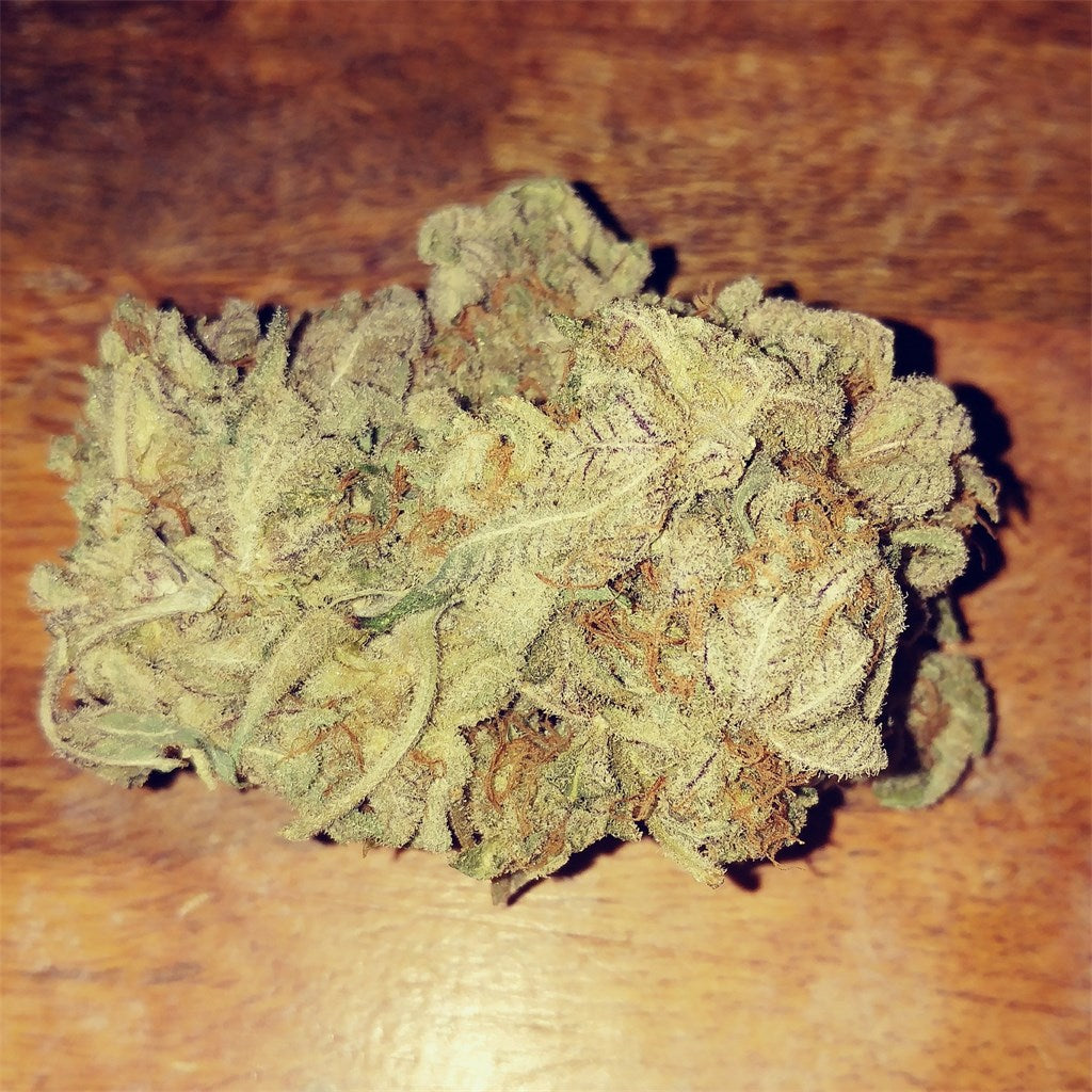 Purple Princess marijuana strain flower with berry and pungent flavor and aroused / talkative effects - Rare Harvest hybrid