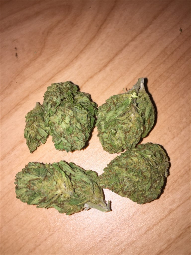 Ringo's Gift marijuana strain flower with nutty and earthy flavor and relaxed / focused effects - Rare Harvest hybrid