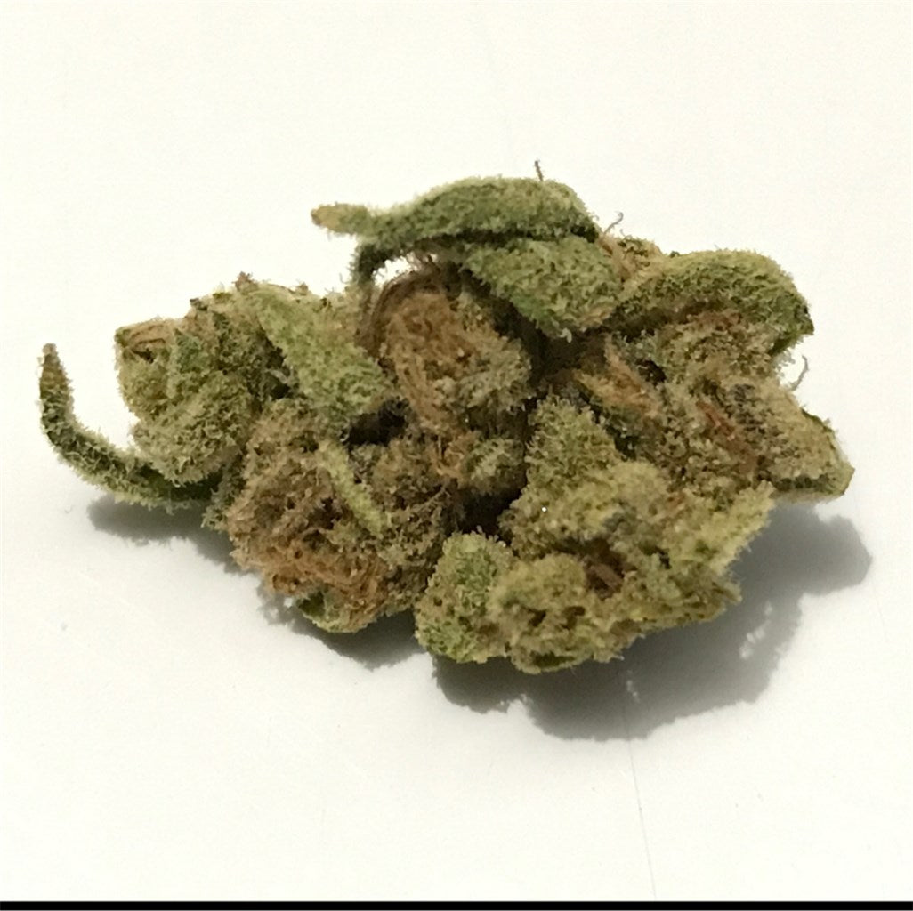 Sour Sunset marijuana strain flower with diesel and sweet flavor and relaxed / euphoric effects - Rare Harvest hybrid