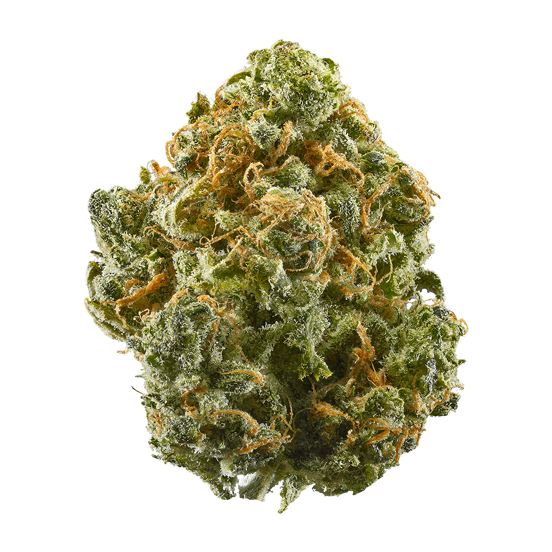 Whiskey Cake marijuana strain flower with tropical and sweet flavor and happy / euphoric effects - Rare Harvest hybrid