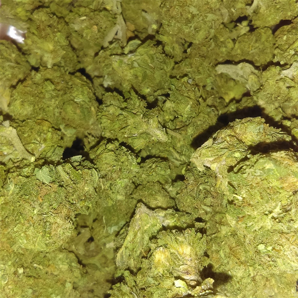 Sweet Berry marijuana strain flower with sage and berry flavor and uplifted / energetic effects - Rare Harvest hybrid