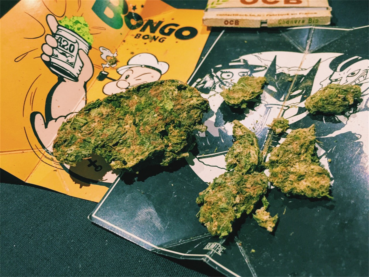 Tickle Kush marijuana strain flower with apple and blueberry flavor and energetic / creative effects - Rare Harvest hybrid