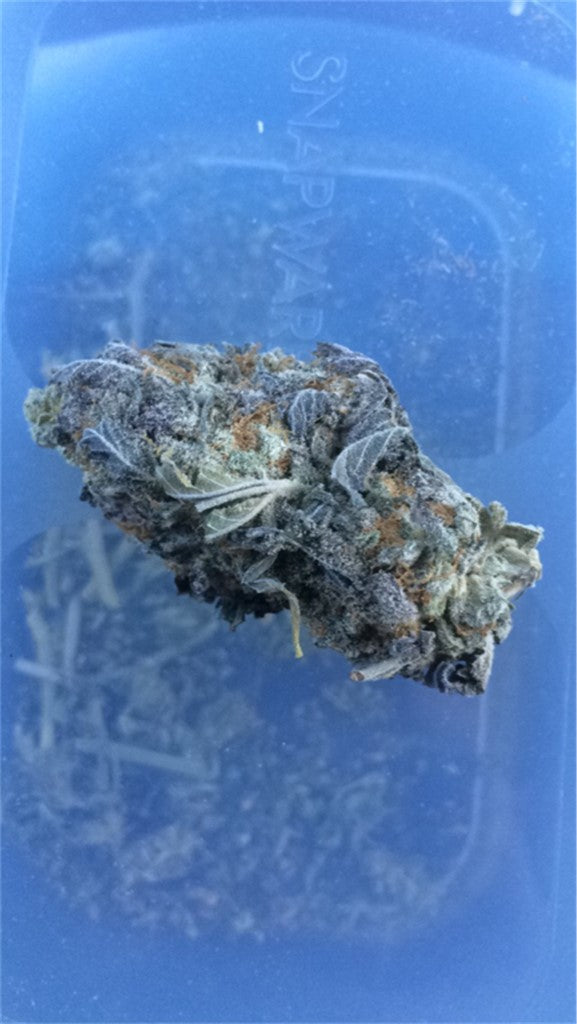 Trifecta marijuana strain flower with diesel and berry flavor and tingly / hungry effects - Rare Harvest hybrid