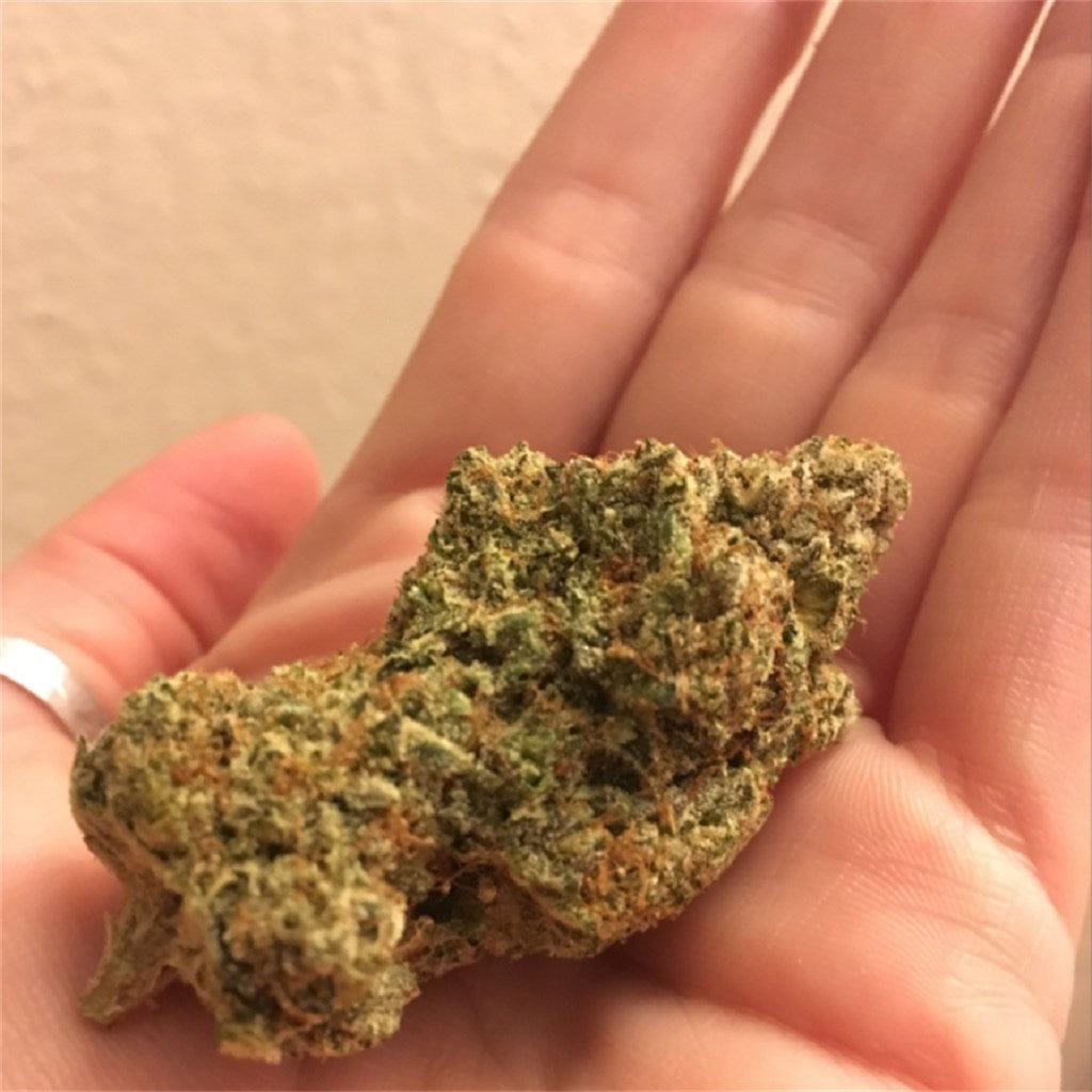 Truffle Butter marijuana strain flower with butter and chestnut flavor and aroused / relaxed effects - Rare Harvest indica