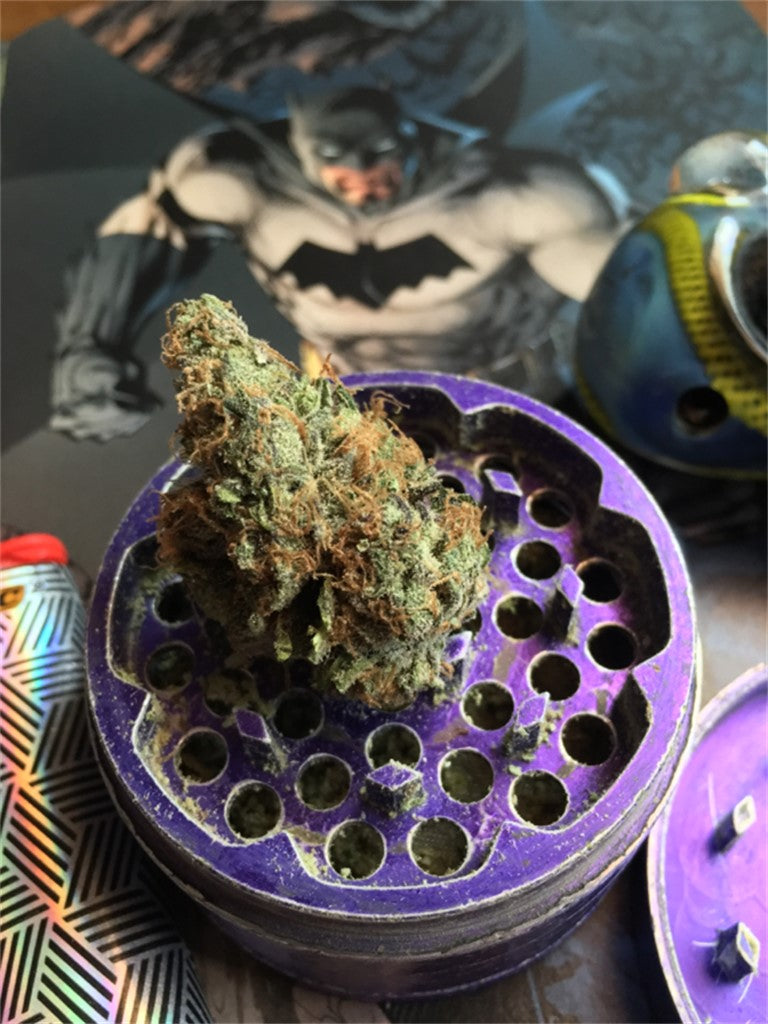Urkle Train Haze marijuana strain flower with grape and berry flavor and happy / creative effects - Rare Harvest hybrid