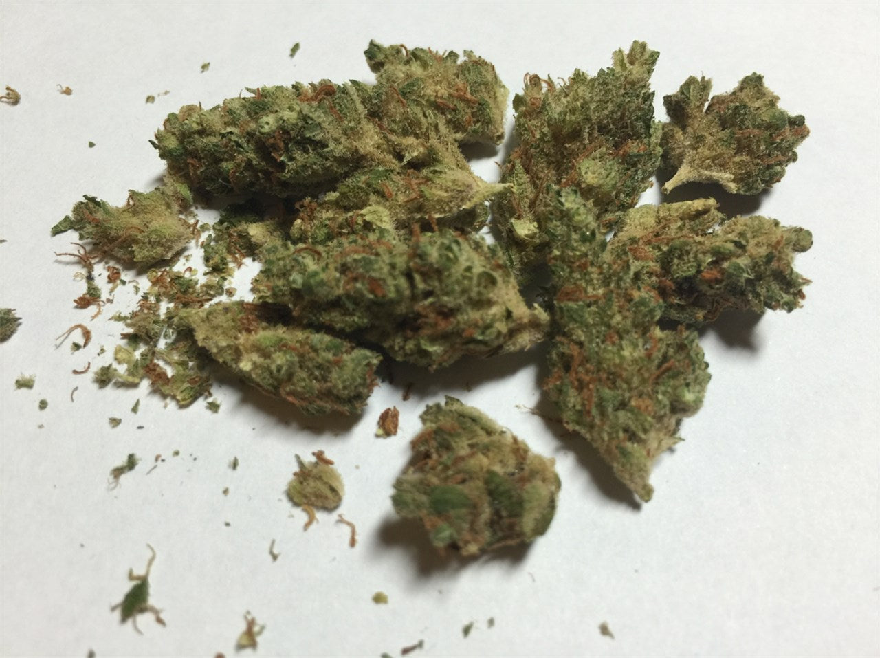 Walker Kush marijuana strain flower with woody and butter flavor and relaxed / focused effects - Rare Harvest hybrid