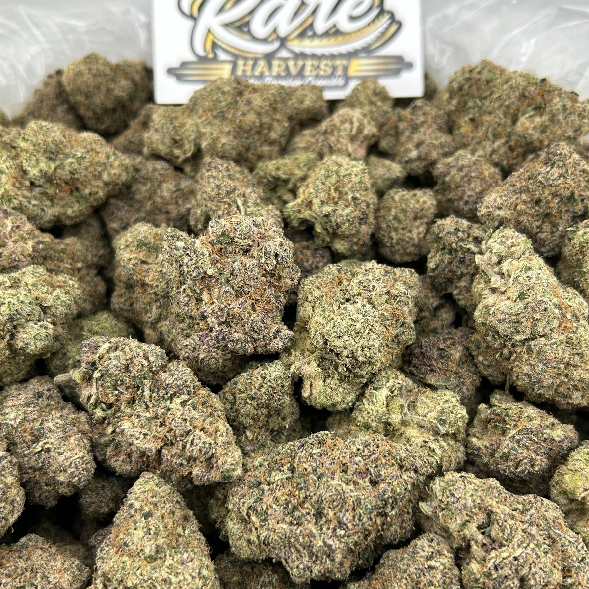 Romulan marijuana strain - exotic indica weed buds by Rare Harvest
