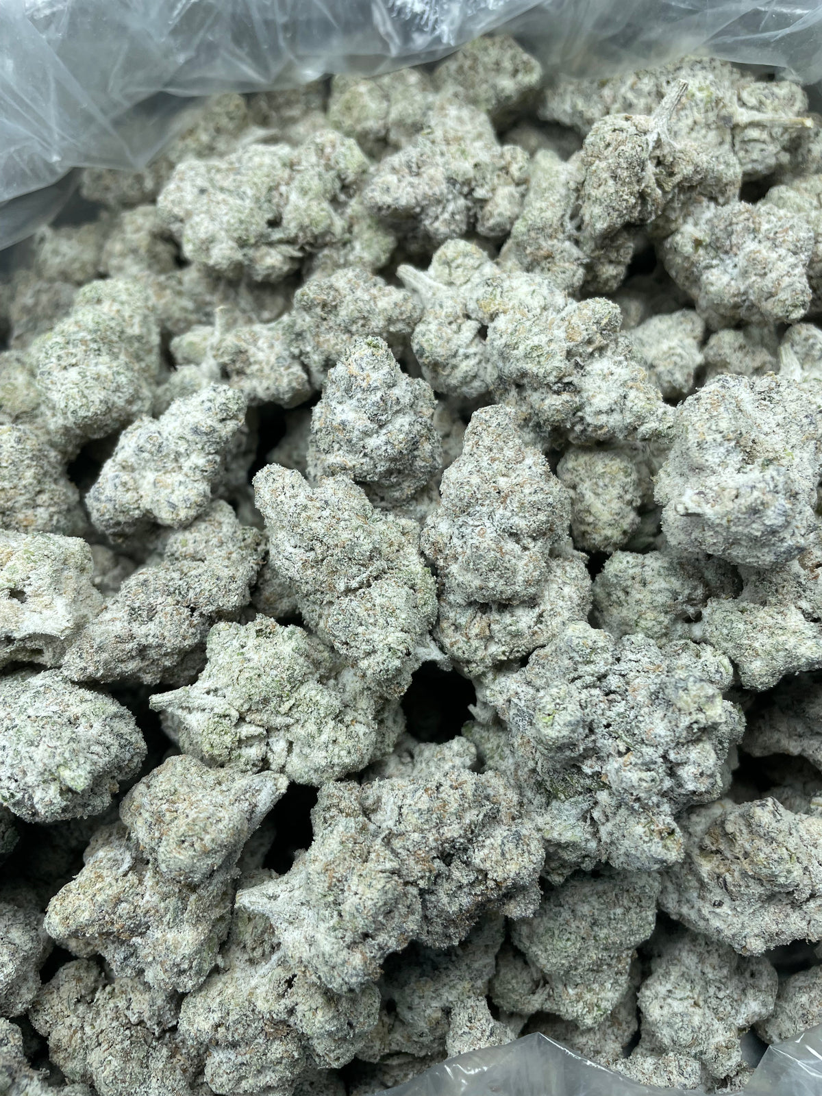 Snowballs THCA marijuana flower concentrate macro shot showing potency and clarity